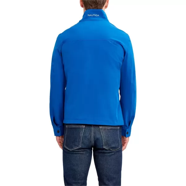 imageNautica Mens Casual Lightweight Full Zip WindbreakerWeather Resistant Golf Jacket SXXLMonaco Blue