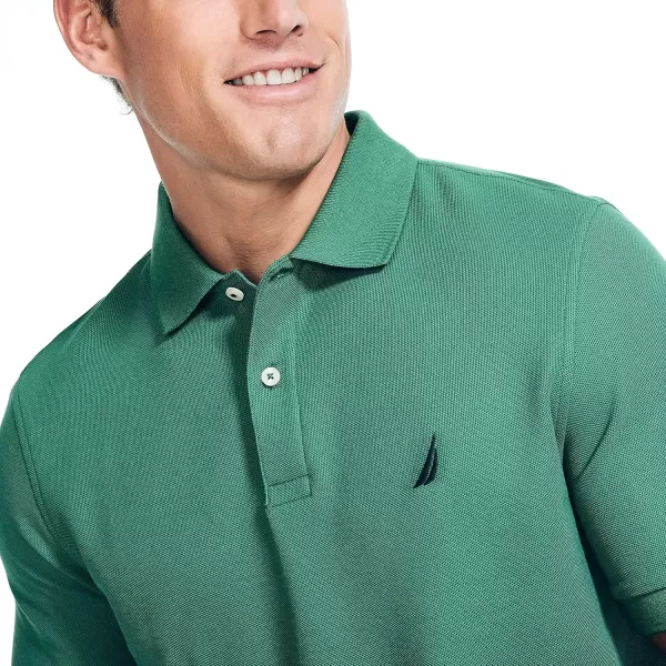 imageNautica Mens Sustainably Crafted Classic Fit Deck PoloCoastal Pine