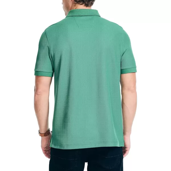 imageNautica Mens Sustainably Crafted Classic Fit Deck PoloCoastal Pine