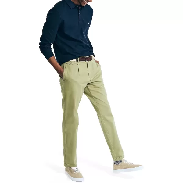imageNautica Mens Sustainably Crafted Classic Fit LongSleeve Deck PoloNavy
