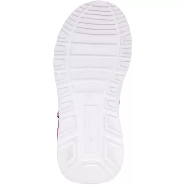 imageNautica Kids Athletic SlipOn Sneakers  Comfortable Bungee Running Shoes for Boys and Girls  Stylish and Supportive Footwear for Active Kids Big KidLittle KidToddlerMauve Black