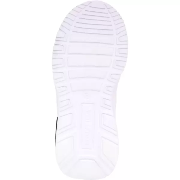 imageNautica Kids Athletic SlipOn Sneakers  Comfortable Bungee Running Shoes for Boys and Girls  Stylish and Supportive Footwear for Active Kids Big KidLittle KidToddlerNavy Pink Metallic