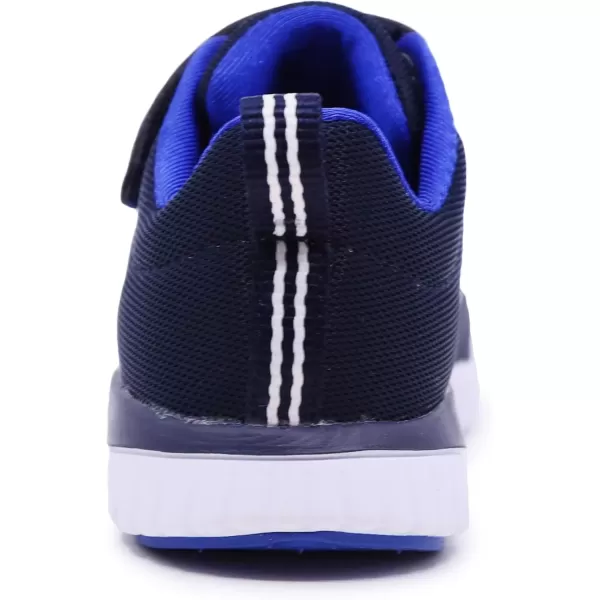 imageNautica Kids Fashion Sneaker Athletic Running Shoe with One Strap Boys  GirlsToddlerLittle KidNavy Mesh Cobalt