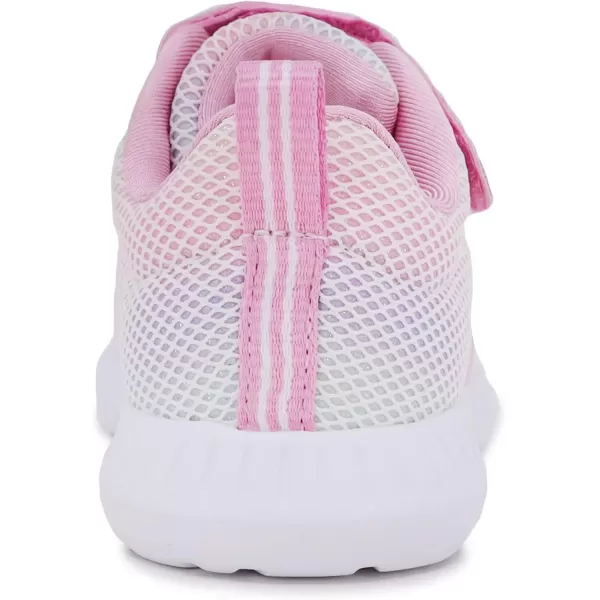 imageNautica Kids Fashion Sneaker Athletic Running Shoe with One Strap Boys  GirlsToddlerLittle KidRainbow Sparkle