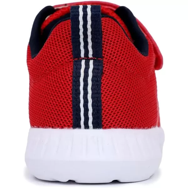 imageNautica Kids Fashion Sneaker Athletic Running Shoe with One Strap Boys  GirlsToddlerLittle KidRed