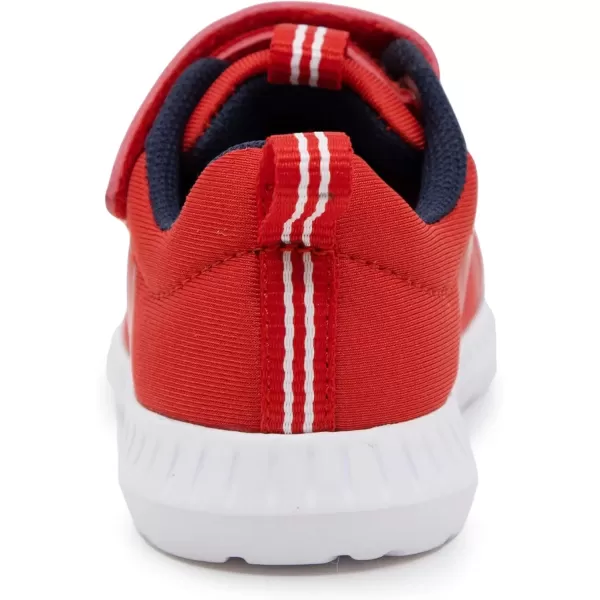 imageNautica Kids Fashion Sneaker Athletic Running Shoe with One Strap Boys  GirlsToddlerLittle KidRed Meshjurnee