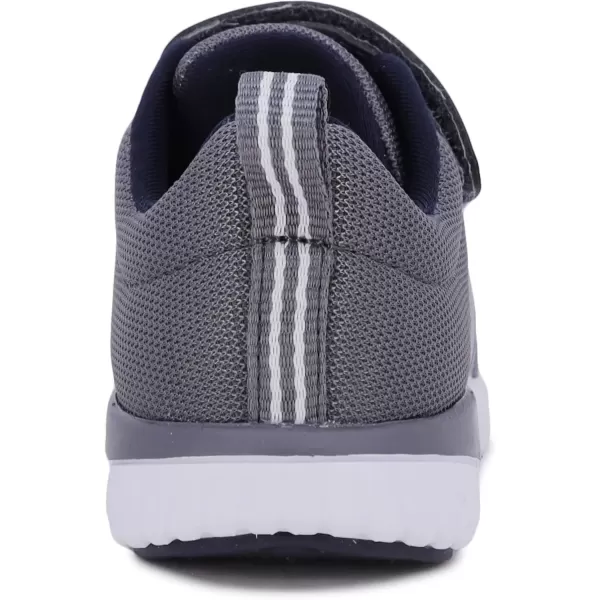 imageNautica Kids Fashion Sneaker Athletic Running Shoe with One Strap Boys  GirlsToddlerLittle KidStorm Mesh Navy