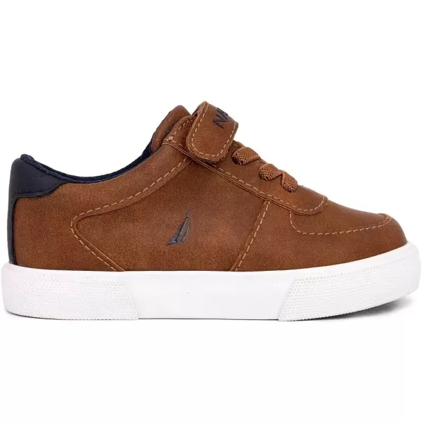 imageNautica Kids Fashion Sneaker Athletic Running Shoe with One Strap Boys  GirlsToddlerLittle KidTanstevens