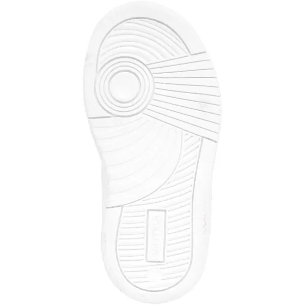 imageNautica Kids Fashion Sneaker Athletic Running Shoe with One Strap Boys  GirlsToddlerLittle KidWhite Blackalmiana