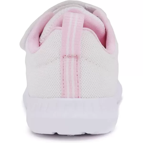 imageNautica Kids Fashion Sneaker Athletic Running Shoe with One Strap Boys  GirlsToddlerLittle KidWhite Iridescent