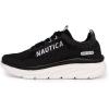 imageNautica Womens Fashion Sneaker LaceUp Running Shoe Casual Max Cushioning Walking Tennis SneakerBlackvenera