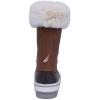 imageNautica Womens LaceUp Winter Snow ampamp Rain Boots  WaterResistant Insulated Boots with Cozy Faux Fur Lining for Warmth and Comfort  GlenoakBrown