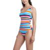imageNautica Womens One Piece Bathing SuitQuick Dry Cross Back Tummy Control Monokini Swimsuit Removable Cups SXLPink Combo