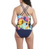 imageNautica Womens Standard Crossback High Neck Tankini Swimsuit Top with Double StrapsLimeMulti