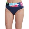 imageNautica Womens Standard High Waisted Fold Over Swimsuit BottomLimeMulti