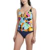 imageNautica Womens Standard Tankini Swimsuit Top with Adjustable StrapsLimeMulti