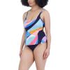 imageNautica Womens Strappy Scoop Neck TankiniPink Combo