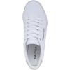 imageNautica Womens Fashion Court Sneakers  LaceUp Casual Tennis Shoes for LadiesWhite Silver Iridescent