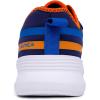 imageNautica Womens Fashion Sneaker LaceUp Jogger Running Shoe Casual Walking Tennis SneakerOrange Navy