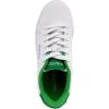 imageNautica Womens Fashion Sneakers Casual Shoes with Platform LowTop Chunky Design LaceUp for Walking and TennisWhite Greensendera