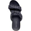 imageNautica Womens Platform Wedge Sandals Fashion Double Band Lightweight Cushioned Casual Slides  Lightweight ampamp ComfortableNavy