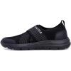 imageNautica Womens SlipOn Sneakers  Comfortable Running Shoes Stylish ampamp Easy to Wear  Perfect for Everyday WearBlack Monoallyanna