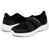 imageNautica Womens SlipOn Sneakers  Comfortable Running Shoes Stylish ampamp Easy to Wear  Perfect for Everyday WearBlackallyanna