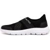 imageNautica Womens SlipOn Sneakers  Comfortable Running Shoes Stylish ampamp Easy to Wear  Perfect for Everyday WearBlackallyanna