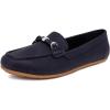 imageNautica Woman Flat Loafers Designer Vegan Leather Penny Shoes Slip On  Soft Durable and Flexible Luxury Resistant Feel Lightweight ampamp Comfortable Memory Foam Everyday MoccasinsNavykini