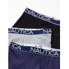 imageNautica Mens 3 Pack Cotton Stretch Boxer BriefBlackPeacoatHeather Grey