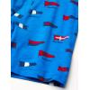 imageNautica Mens 3 Pack Cotton Stretch Boxer BriefPeacoatNautica RedFlag Printelectric Blue