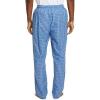 imageNautica Mens Soft Woven 100 Cotton Elastic Waistband Sleep Pajama PantFrench Blue