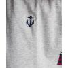 imageNautica Mens Soft Woven 100 Cotton Elastic Waistband Sleep Pajama PantGrey Heather