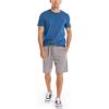 imageNautica Mens 9quot Solid Fleece ShortStone Grey Heather
