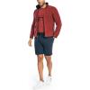 imageNautica Mens 9quot Solid Fleece ShortTrue Navy