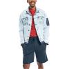 imageNautica Mens 9quot Solid Fleece ShortTrue Navy