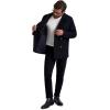 imageNautica Mens Peacoat Wool Blend Double Breasted Winter CoatBlack