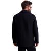 imageNautica Mens Peacoat Wool Blend Double Breasted Winter CoatBlack