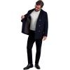 imageNautica Mens Peacoat Wool Blend Double Breasted Winter CoatDark Navy