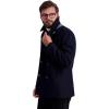 imageNautica Mens Peacoat Wool Blend Double Breasted Winter CoatDark Navy