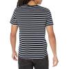imageNautica Mens Striped Crewneck TShirtNavy Stripes