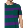 imageNautica Mens Striped Crewneck TShirtTidal Green