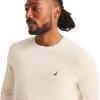 imageNautica Mens Sustainably Crafted Crewneck SweatshirtMarshmallow