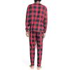 imageNautica Mens Waffle Buffalo Plaid Pajama Pant SetNautica Red
