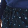 imageNautica mens Sustainably Crafted Printed Poplin Sleep PantMaritime Navy