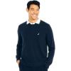 imageNautica Mens Sustainably Crafted Crewneck SweatshirtNavy Seas