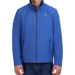 imageNautica Mens Casual Lightweight Full Zip WindbreakerWeather Resistant Golf Jacket SXXL Arctic