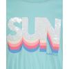 imageNautica Girls Short Sleeve Jersey Tee Dress with Elastic Cinched Waist Fun Designs ampamp ColorsBlue Tint