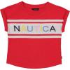 imageNautica Girls Short Sleeve Graphic Logo TShirt Everyday Casual Wear Soft ampamp Comfortable FitHibiscus Billboard