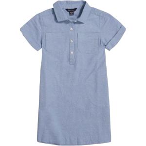 imageNautica Girls Short Sleeve Chambray Shirt DressChambray Shirtdress